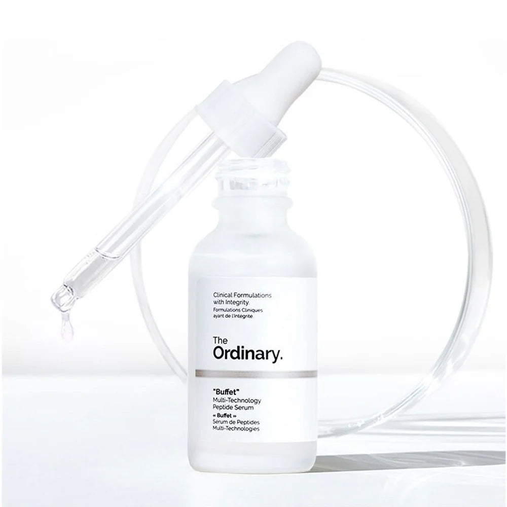 The Ordinary Buffet Multi-Technology Peptide Serum 30ml – Anti-Aging and Hydrating Skincare Formula