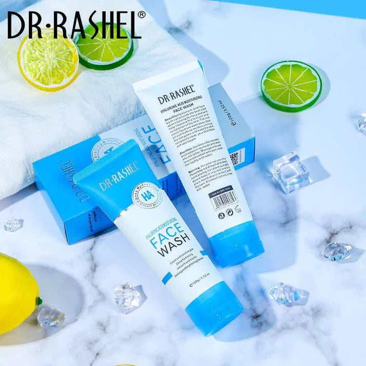 Dr Rashel Hyaluronic Acid Face Wash 100g – Hydrating & Moisturizing Cleanser for Smooth, Soft Skin