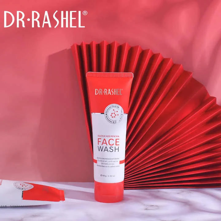 Dr Rashel Salicylic Acid Renewal Face Wash 100g – Deep Pore Cleansing & Acne Control Formula for Clear, Oil-Free Skin