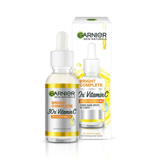 Garnier Bright Complete Vitamin C Booster Serum 30ml – Brightening and Radiant Skin Formula