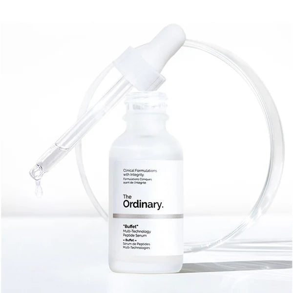 The Ordinary Buffet Multi-Technology Peptide Serum 30ml – Anti-Aging and Hydrating Serum for Youthful Skin
